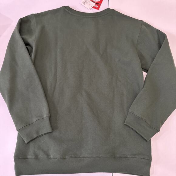 Peanuts 2023 Green Holiday SNOOPY & candy cane Sweatshirt Youth L/Adult XS NWT - Picture 9 of 12